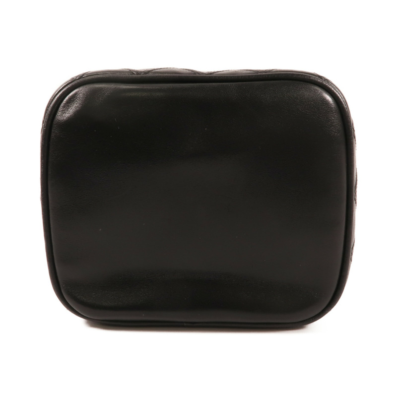 CHANEL 羊皮皮革Vintage Vanity Case金扣手挽袋-3