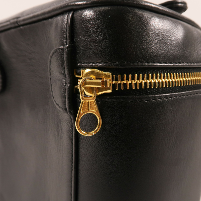 CHANEL 羊皮皮革Vintage Vanity Case金扣手挽袋-8