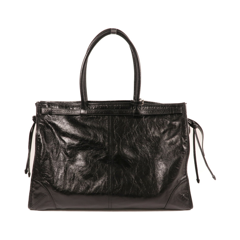 PRADA 牛皮皮革Bonnie Extra-Large銀扣肩背袋-1