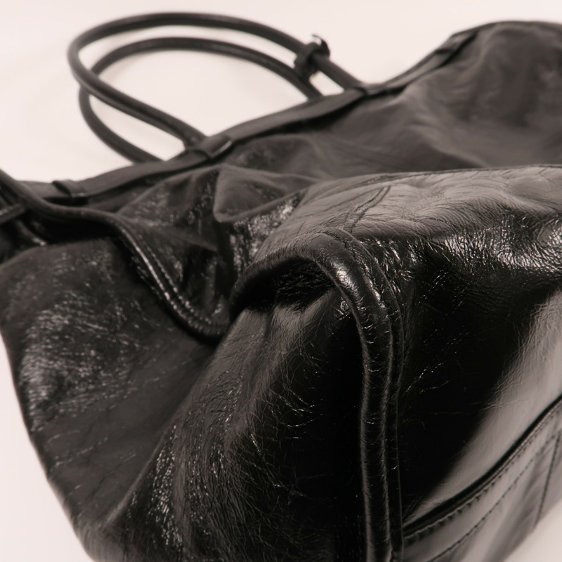 PRADA 牛皮皮革Bonnie Extra-Large銀扣肩背袋-13