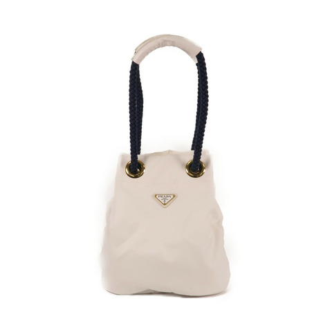 PRADA 尼龍Mariner Bucket Bag金扣手挽袋