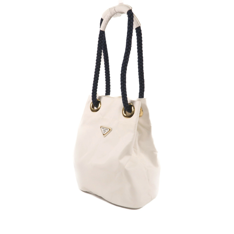 PRADA 尼龍Mariner Bucket Bag金扣手挽袋-2