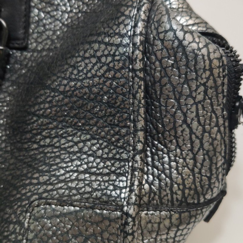 Loewe Amazona大號牛皮純色logo圖案加固邊角手提包-14