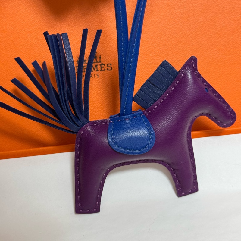 Hermès 愛馬仕 Charm 小馬吊飾 PM-全配全新-0