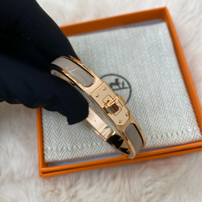 mini clic kelly bracelet(marron glacé)-0