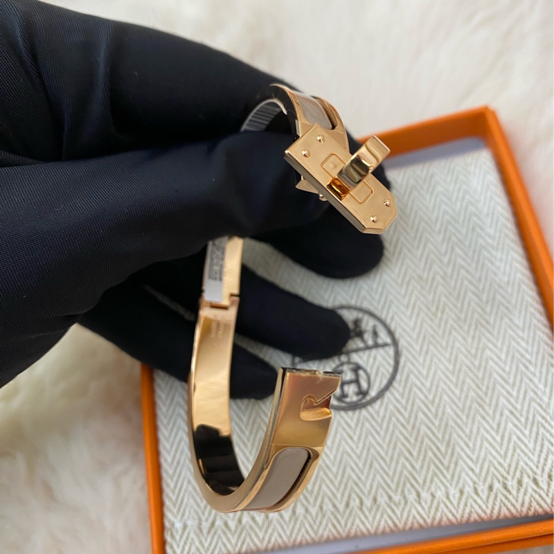 mini clic kelly bracelet(marron glacé)-2