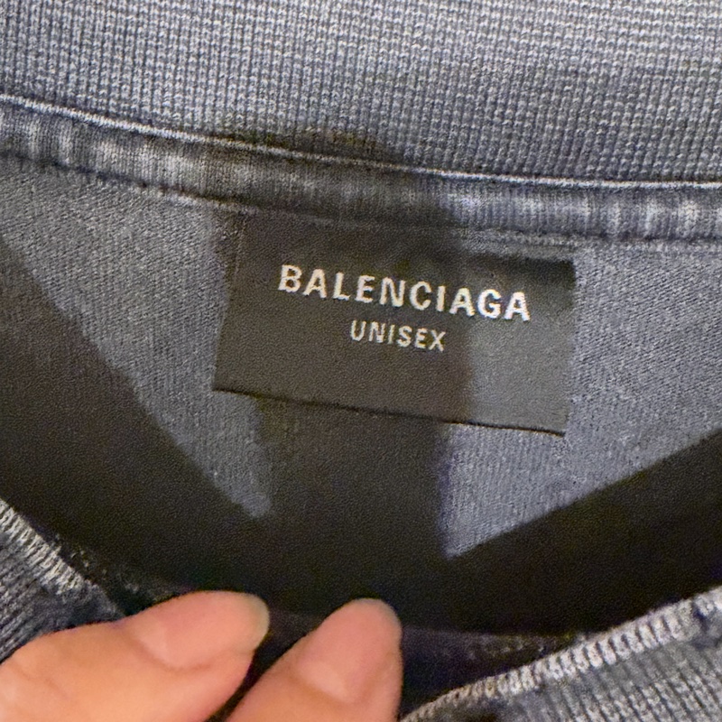 巴黎世家 字母復古T恤🔥-9