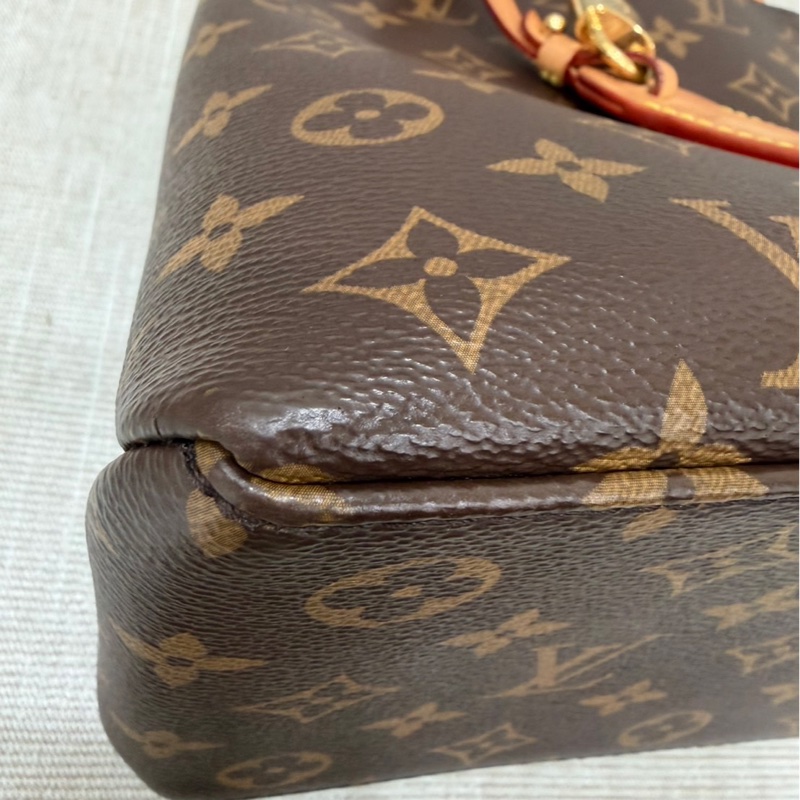 LV M45900 PETIT Palais 老花 新款蒙田斜背包-10