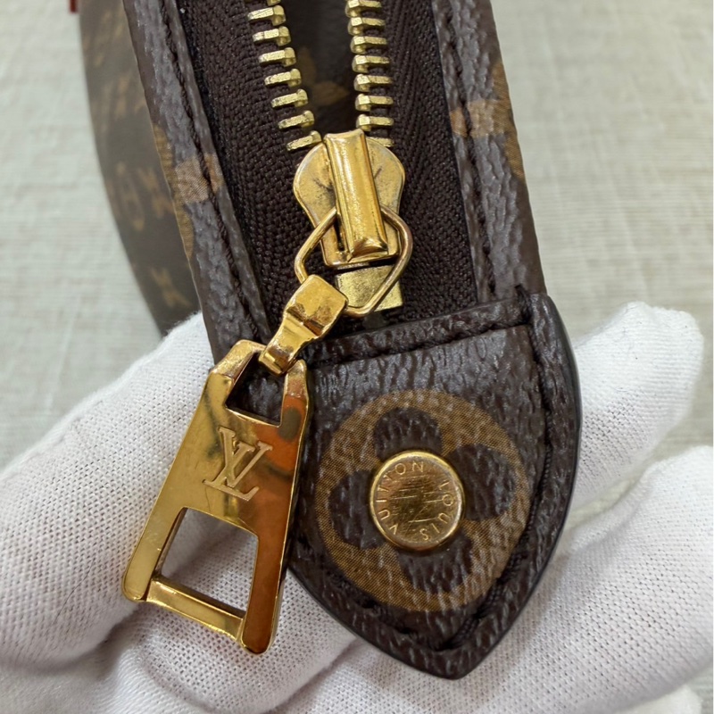 LV M45900 PETIT Palais 老花 新款蒙田斜背包-33