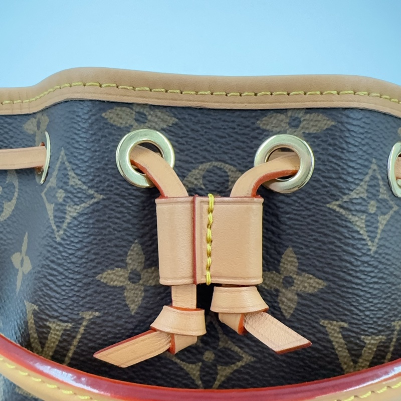 LV老花NANO NOE水桶手提側背包M81266-18