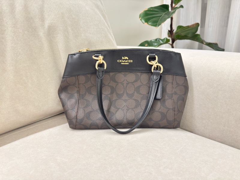 Coach Mini Brooke Carryall 老花 手提包 斜背包-1