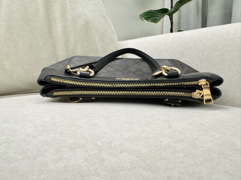 Coach Mini Brooke Carryall 老花 手提包 斜背包-4