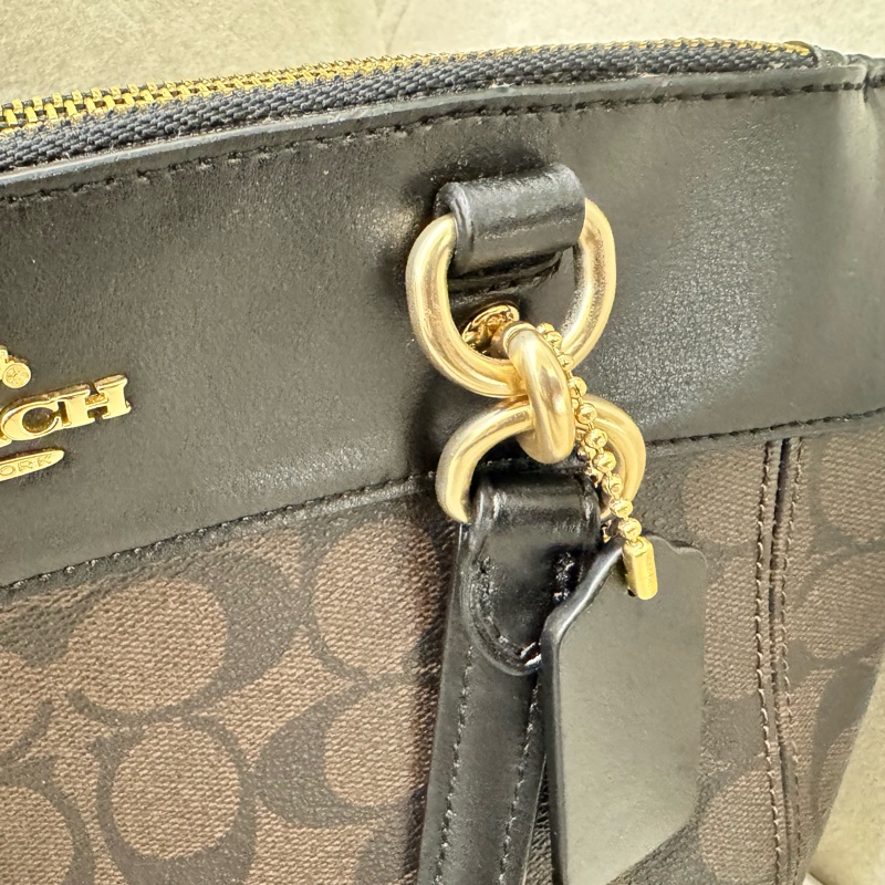 Coach Mini Brooke Carryall 老花 手提包 斜背包-9