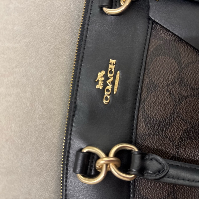 Coach Mini Brooke Carryall 老花 手提包 斜背包-15