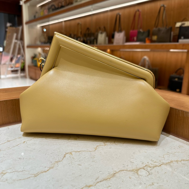 FENDI First 手拿單肩鏈條包 小號-2