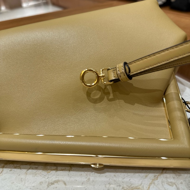 FENDI First 手拿單肩鏈條包 小號-10