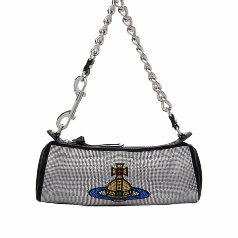 Vivienne Westwood 女士 Cindy 圓筒包均碼碼27.94cm*10.16cm*10.16cm