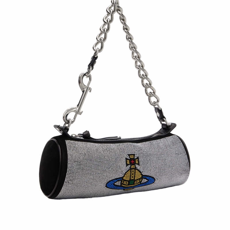 Vivienne Westwood 女士 Cindy 圓筒包均碼碼27.94cm*10.16cm*10.16cm-2