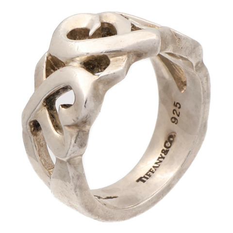 TIFFANY＆CO 925純銀Ring戒指US#3.75