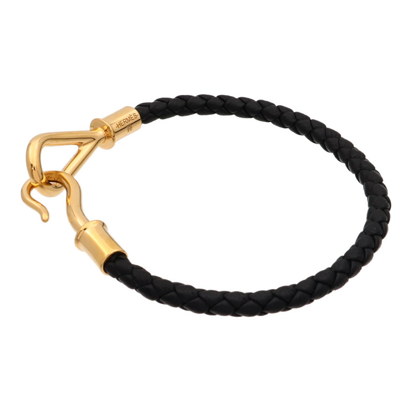 HERMES Swift皮革Jumbo H Bracelet金扣手帶-2
