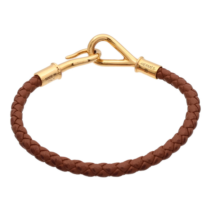 HERMES Swift皮革Jumbo H Bracelet金扣手帶-1