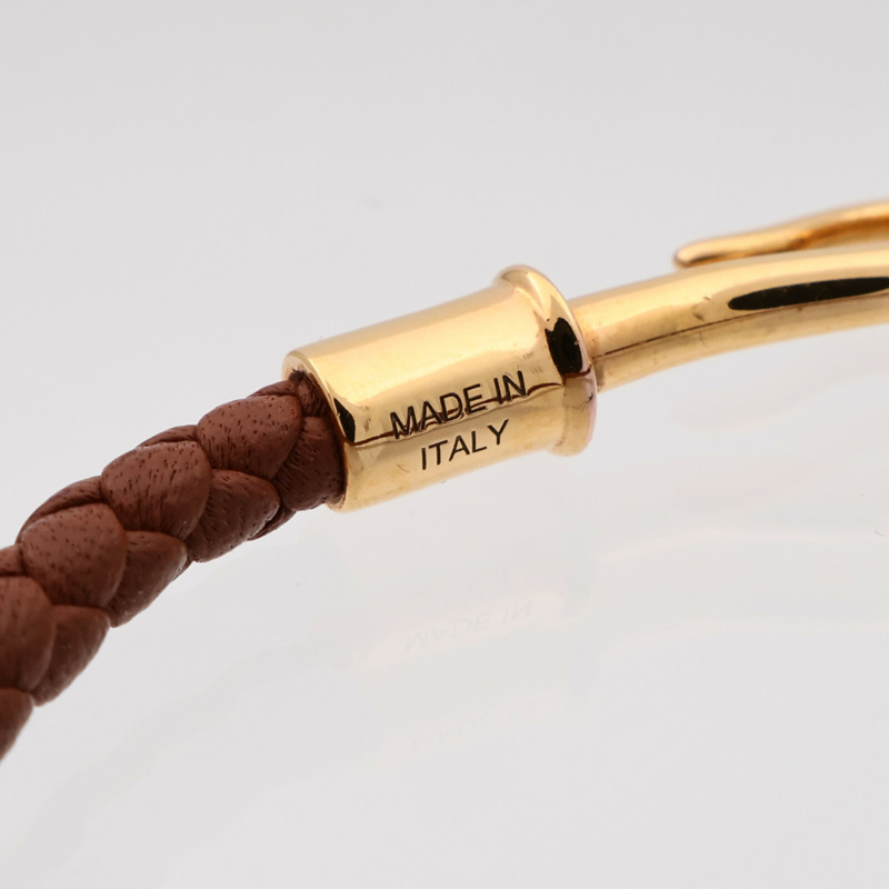 HERMES Swift皮革Jumbo H Bracelet金扣手帶-5