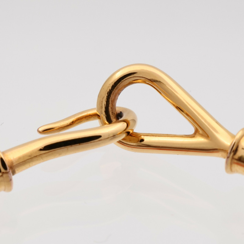 HERMES Swift皮革Jumbo H Bracelet金扣手帶-6