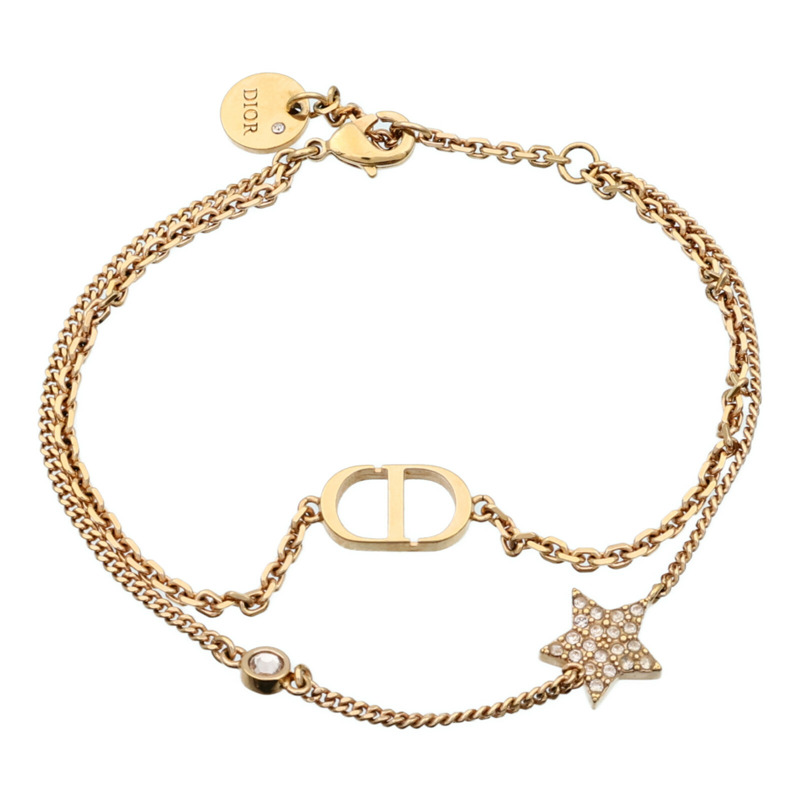 Dior 金屬Petit CD Double Bracelet手鏈-4