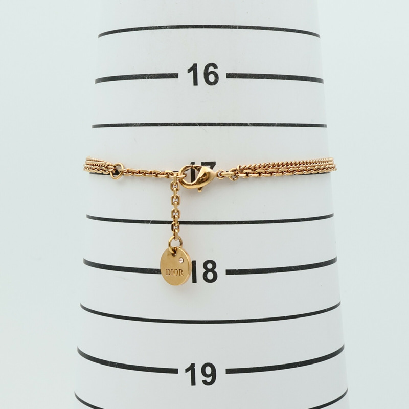 Dior 金屬Petit CD Double Bracelet手鏈-12