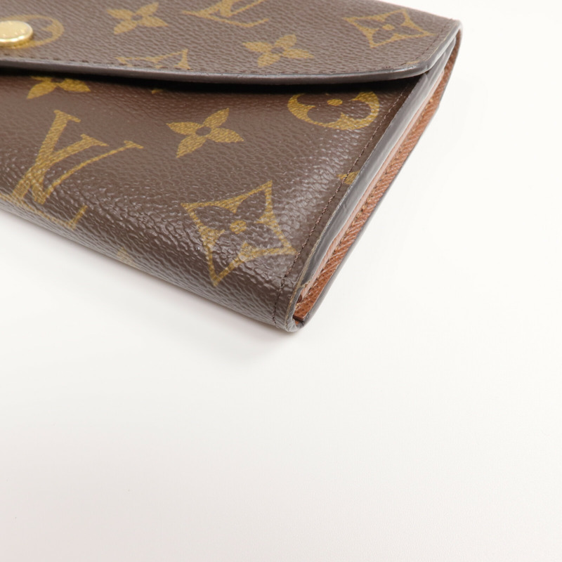 LOUIS VUITTON Monogram Portefeuille Sarah金扣長錢包-6