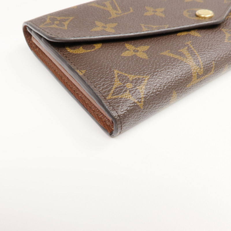 LOUIS VUITTON Monogram Portefeuille Sarah金扣長錢包-7