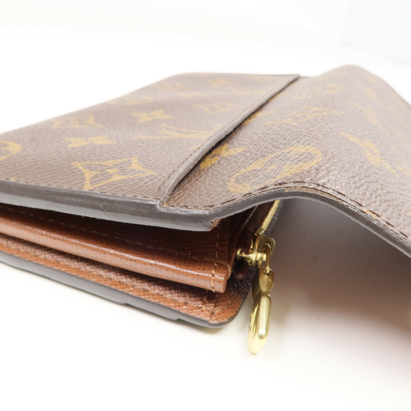 LOUIS VUITTON Monogram Portefeuille Sarah金扣長錢包-14