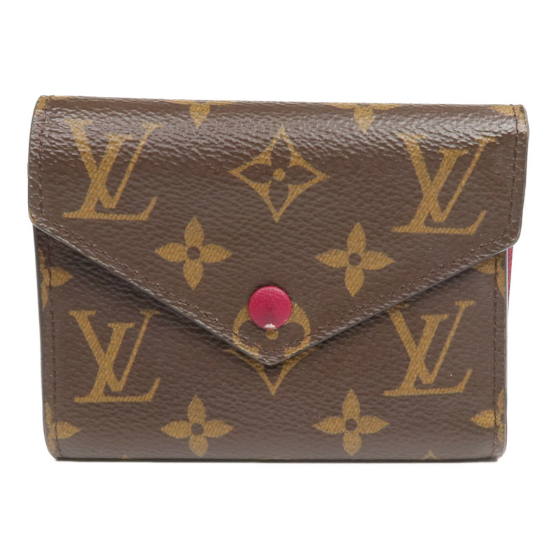 LOUIS VUITTON Monogram Portefeuille Victorine金扣錢包-0