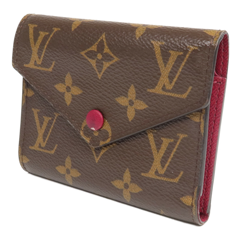 LOUIS VUITTON Monogram Portefeuille Victorine金扣錢包-2