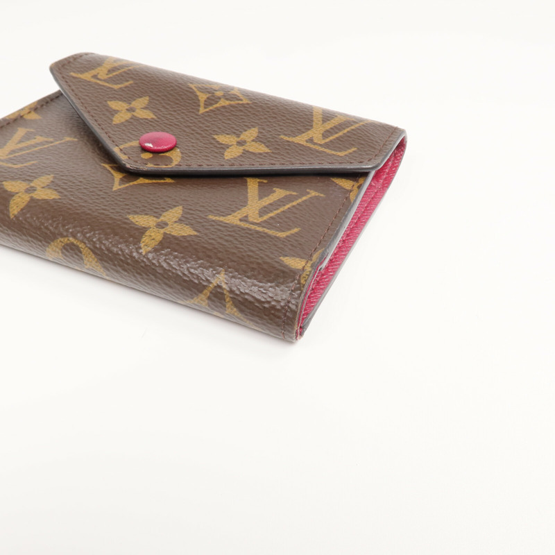 LOUIS VUITTON Monogram Portefeuille Victorine金扣錢包-6