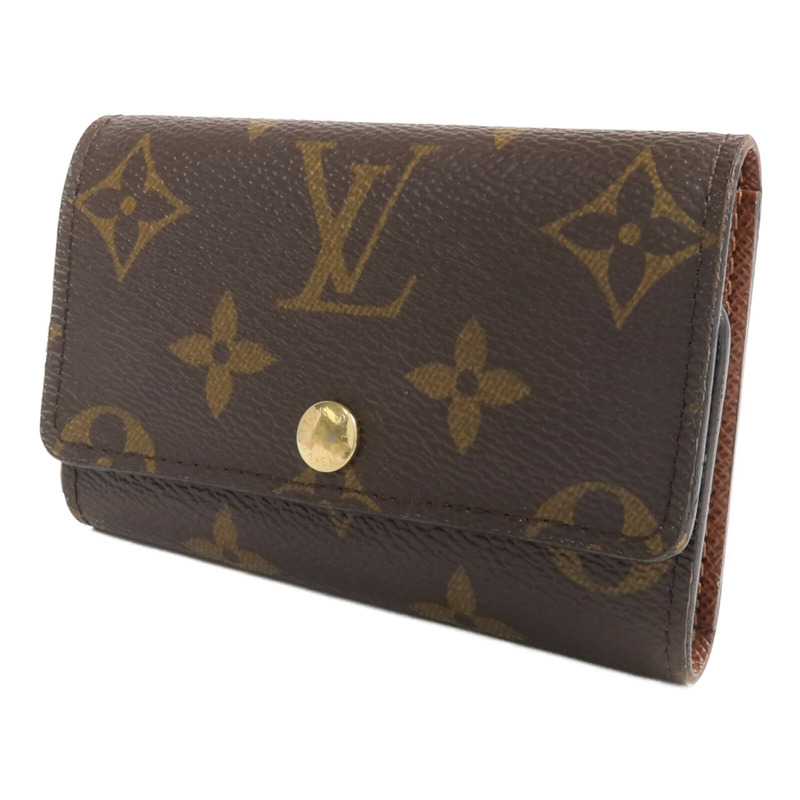 LOUIS VUITTON Monogram 6 Key Holder金扣鎖匙包-1