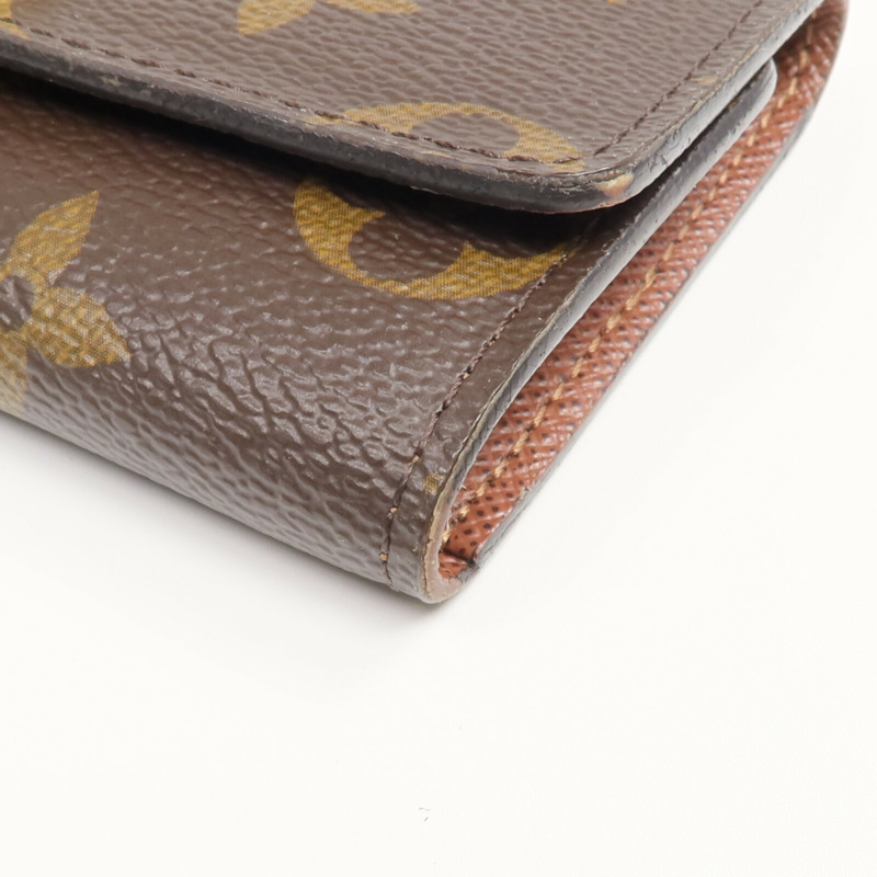 LOUIS VUITTON Monogram 6 Key Holder金扣鎖匙包-6