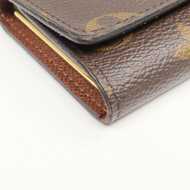 LOUIS VUITTON Monogram 6 Key Holder金扣鎖匙包-7