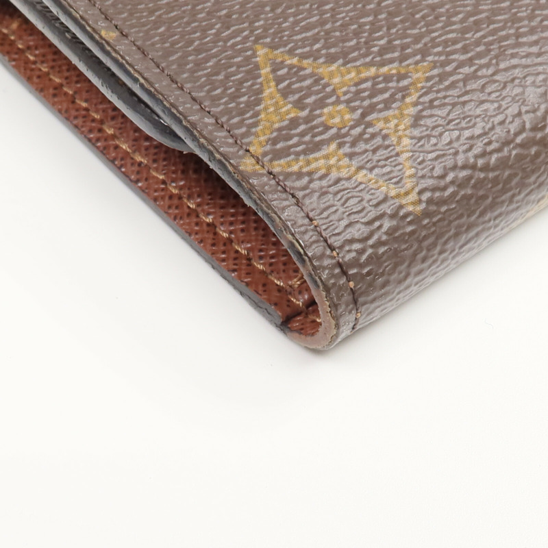 LOUIS VUITTON Monogram 6 Key Holder金扣鎖匙包-8