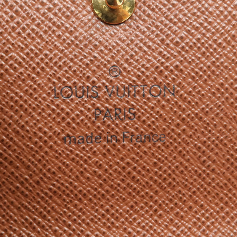 LOUIS VUITTON Monogram 6 Key Holder金扣鎖匙包-13