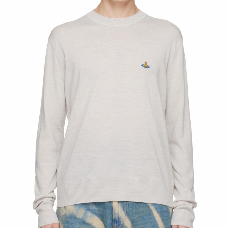 Vivienne Westwood 男士 長袖圓領套衫S M L XL XXL碼-5