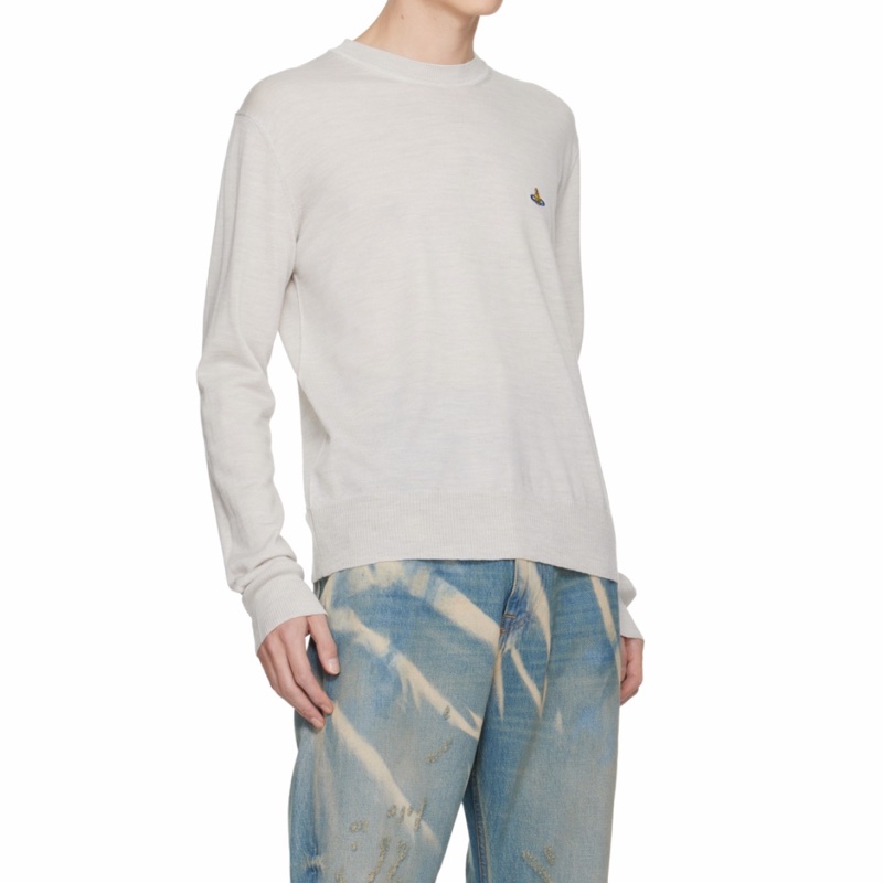 Vivienne Westwood 男士 長袖圓領套衫S M L XL XXL碼-8