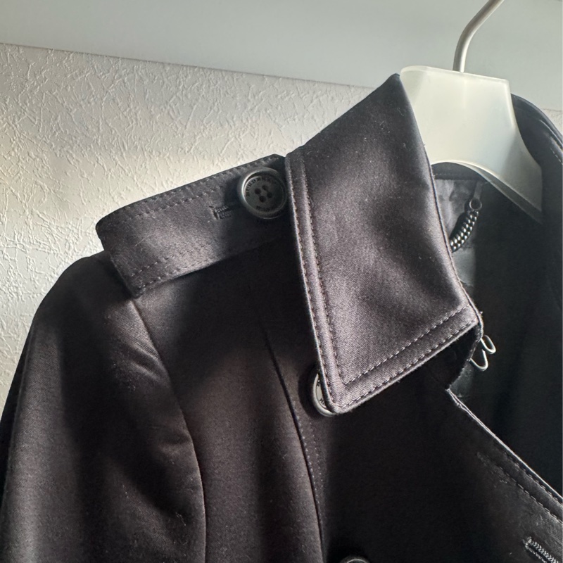Burberry 黑色風衣外套🧥-12
