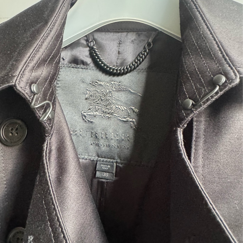 Burberry 黑色風衣外套🧥-14