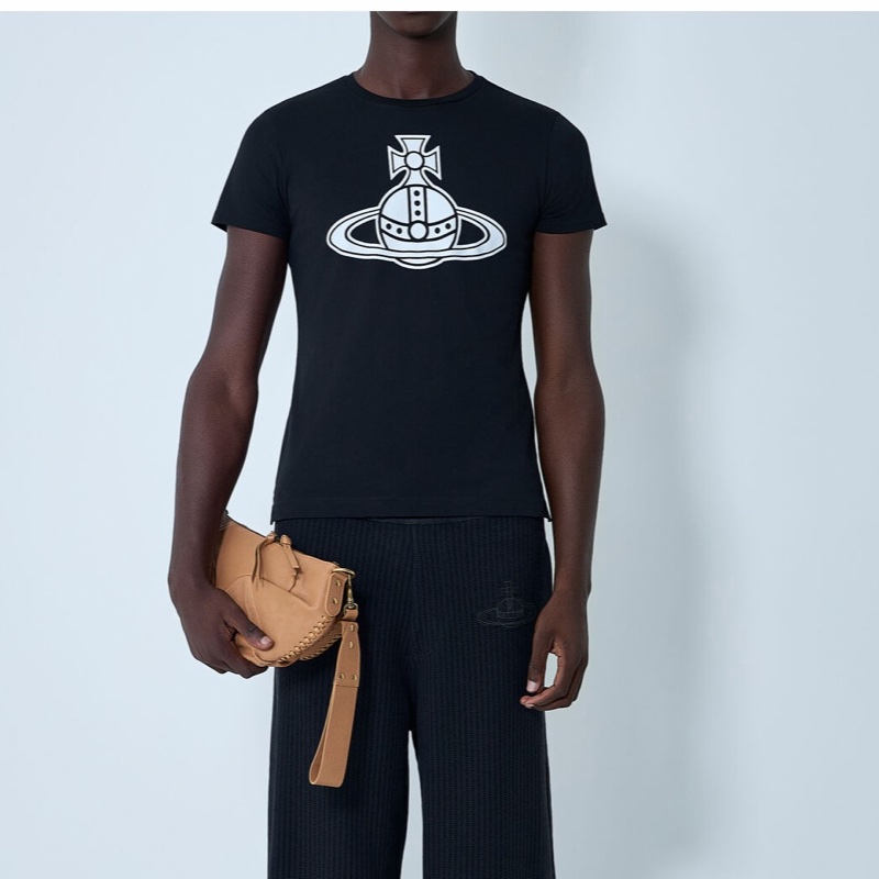Vivienne Westwood 男士 圖案 T 恤XS S M L XL XXL XXXL碼-4