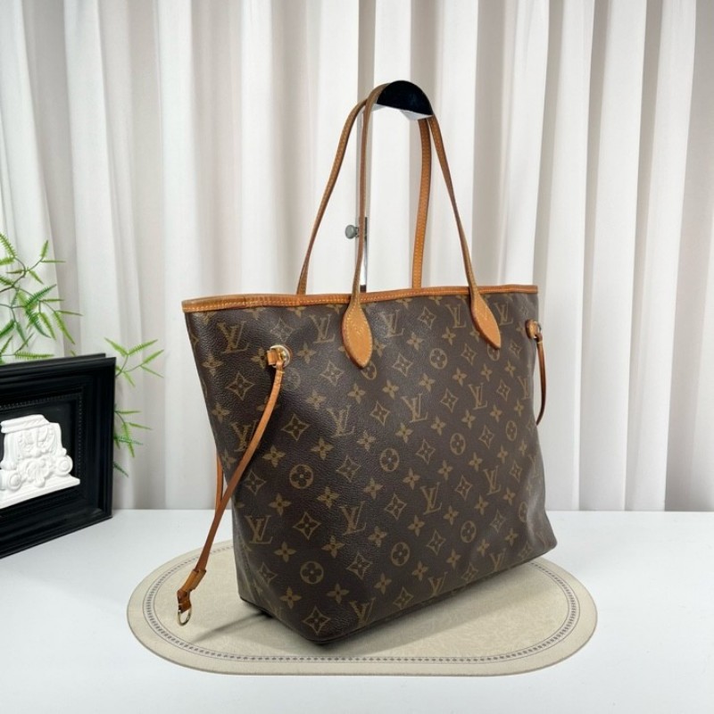 LV路易威登 never full托特包購物袋單肩手提包 NF中最最經典的一款-2