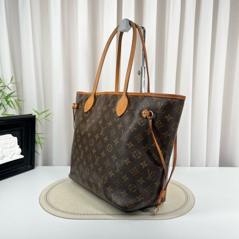 LV路易威登 never full托特包購物袋單肩手提包 NF中最最經典的一款-3