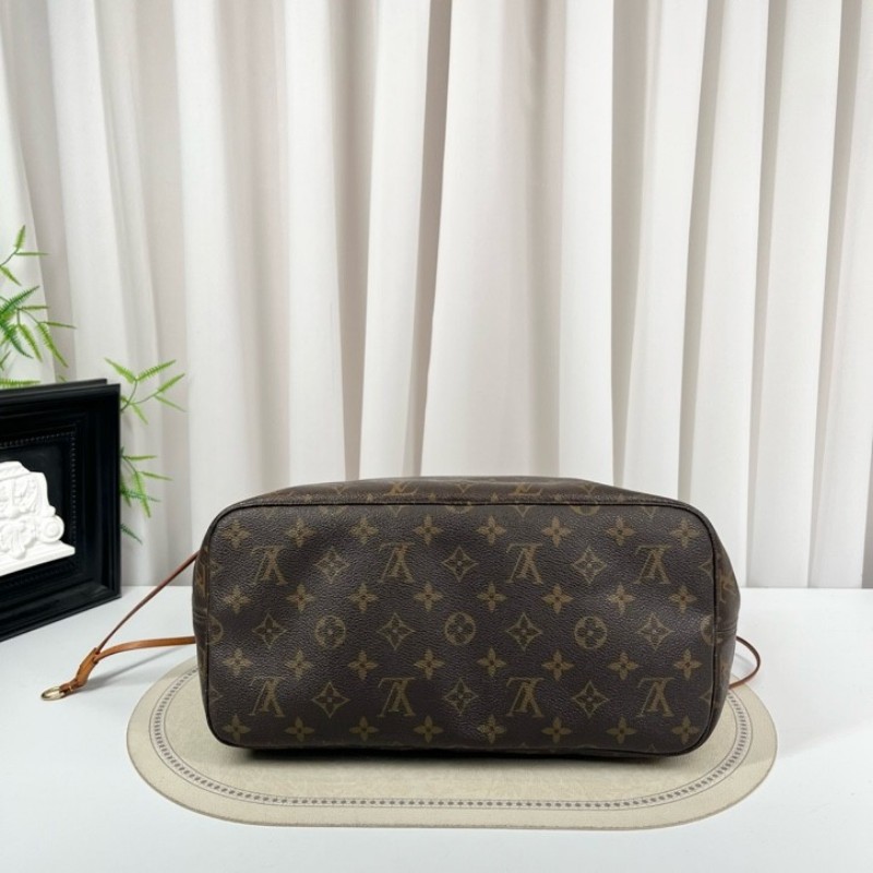 LV路易威登 never full托特包購物袋單肩手提包 NF中最最經典的一款-4