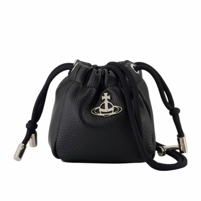 Vivienne Westwood 女士 抽繩水桶包均碼碼-3
