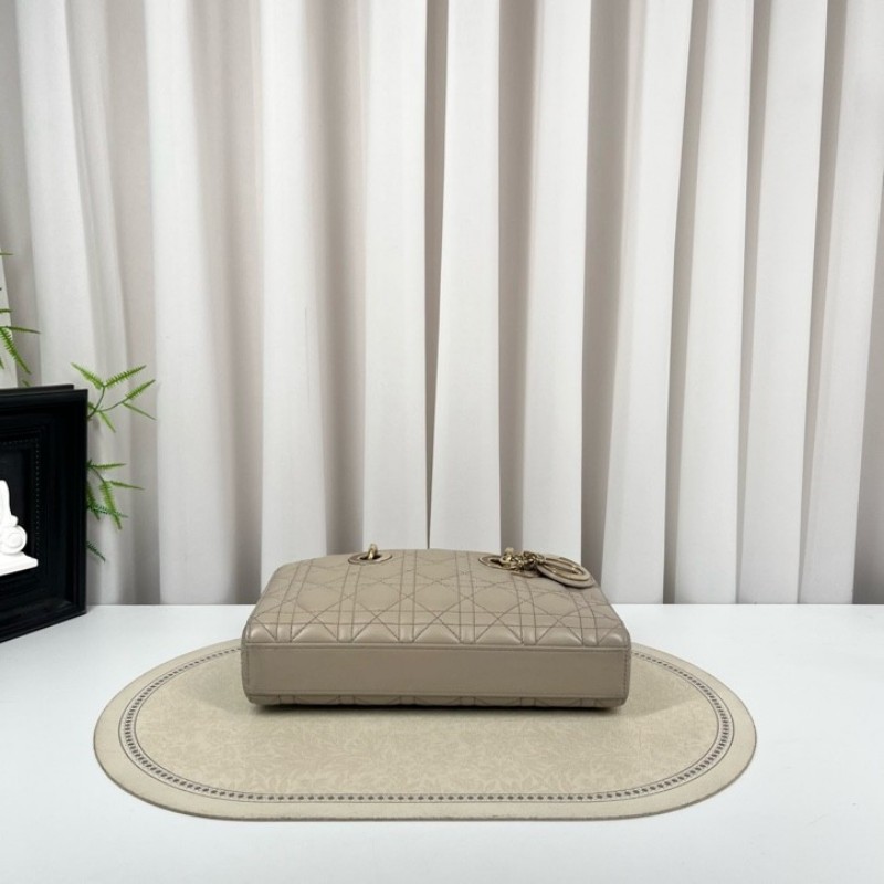 gyj hj zzz DIOR迪奧 Lady D-Joy三格戴妃橫版小號雙肩帶手提包 可單肩斜挎 適合日常使用 高級有質感-2